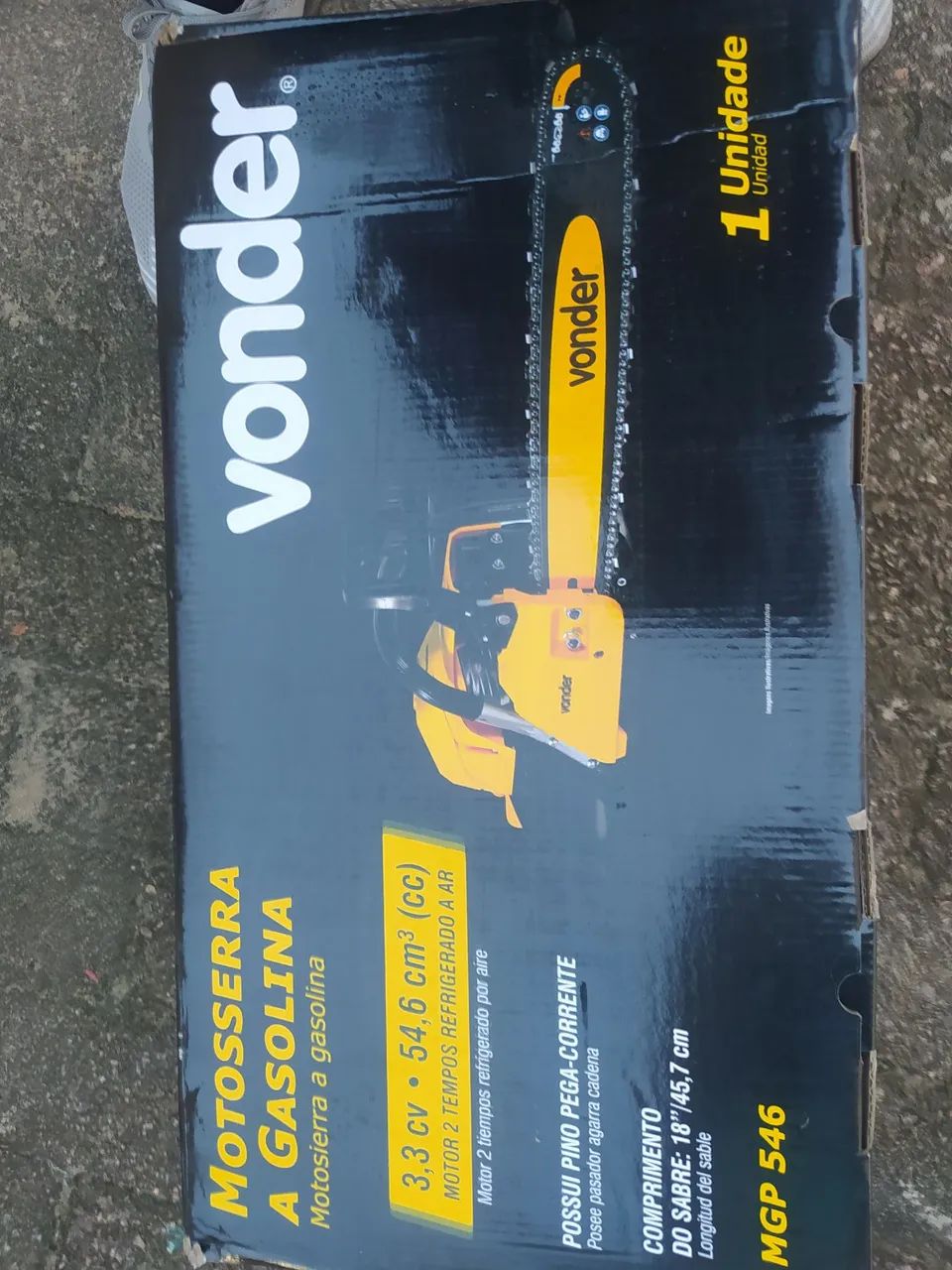 Vonder MGP546 Gasoline Chainsaw