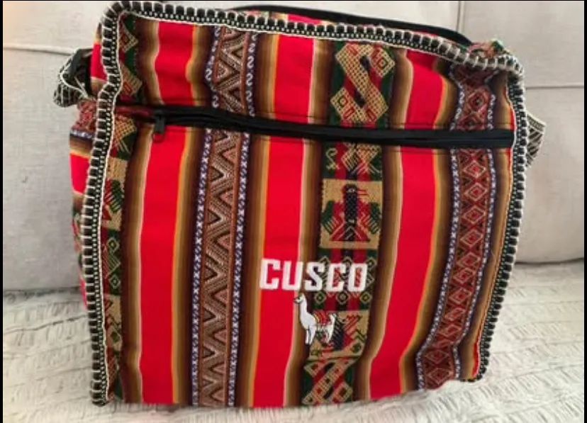 Bolsa Transversal Estilo Peruano/Cusco - Grande - Foto 2