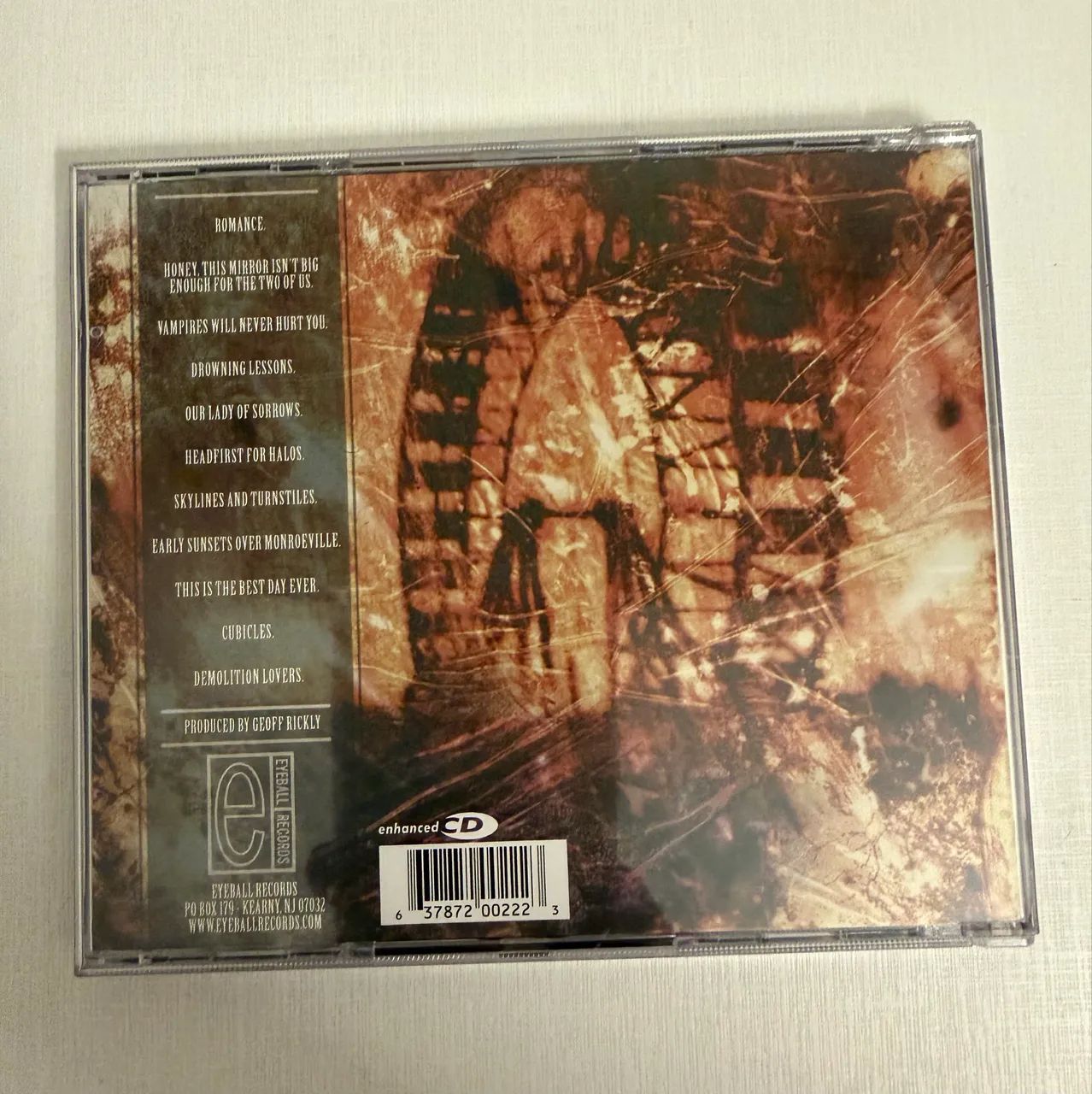 cd my chemical romance i brought you mu bullets you brought me