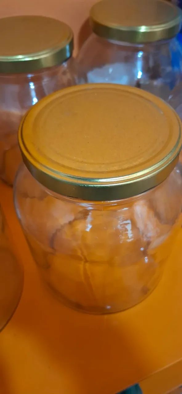 1 POTE DE VIDRO 2 LT COM TAMPA USADO EM PERFEITAS CONDIÇÕES - Foto 2