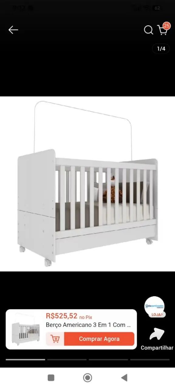 Berço e cama infantil - Foto 5