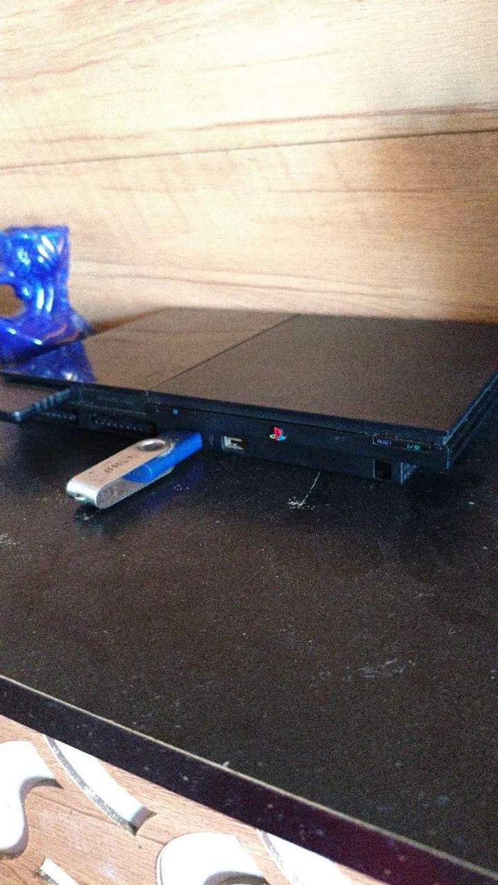 PlayStation 2 Funcionando Leitor e jogos no pen drive  - Foto 3