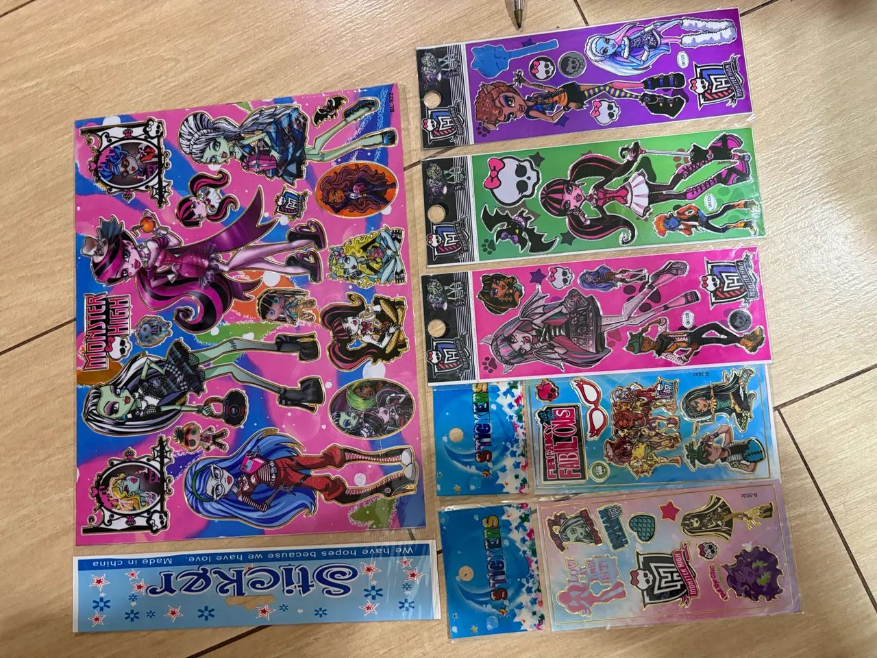 kit Monster High Adesivos vintage nostalgia  - Foto 2