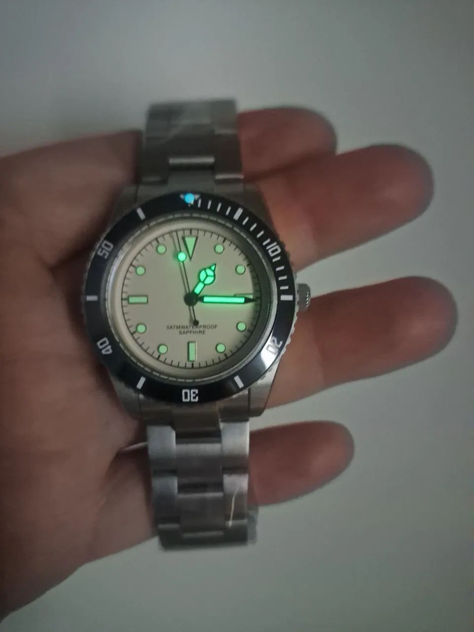 kit 2 relógios de quartzo - diver + presidente - novos e de colecionador - Foto 3