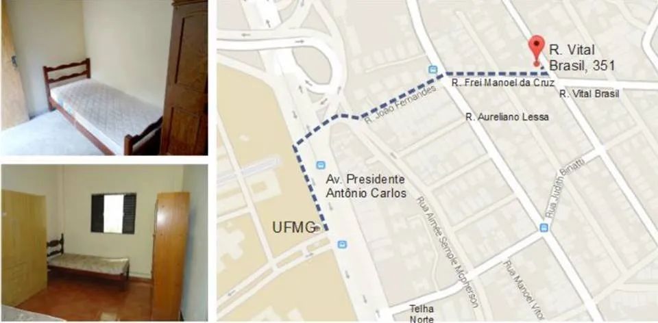 Quarto / República / Aluguel - UFMG - Foto 4