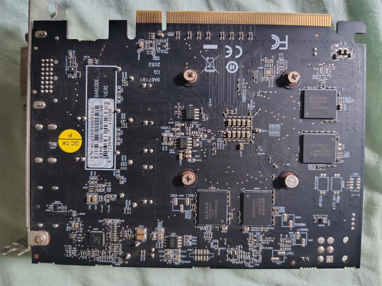 Placa de vídeo RX 550 4GB - Foto 4