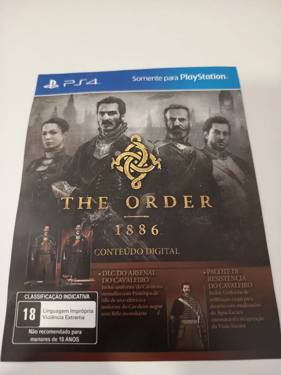 The Order 1886 PS4 e PS5 com conteúdo adicional  - Foto 4
