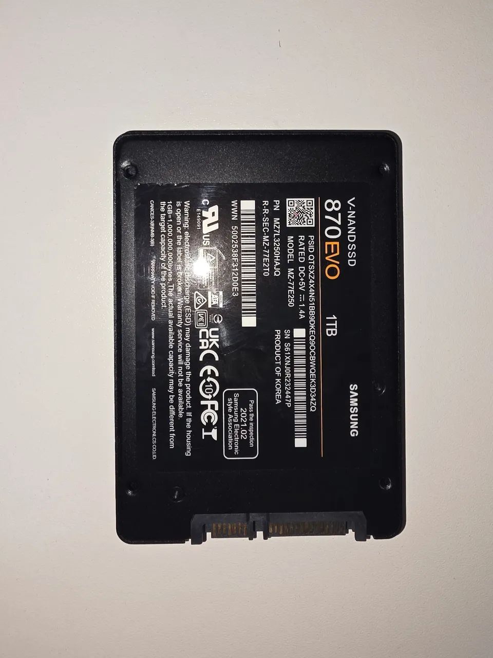 SSD Samsung 1TB, zerado e com garantia!  - Foto 2