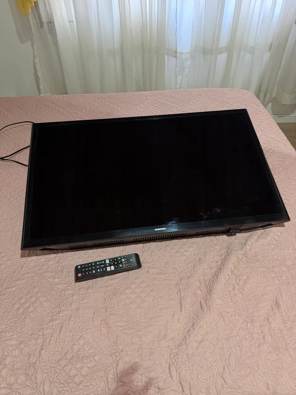 TV Samsung Smart 32 Polegadas - Usada, Funcionando Perfeitamente