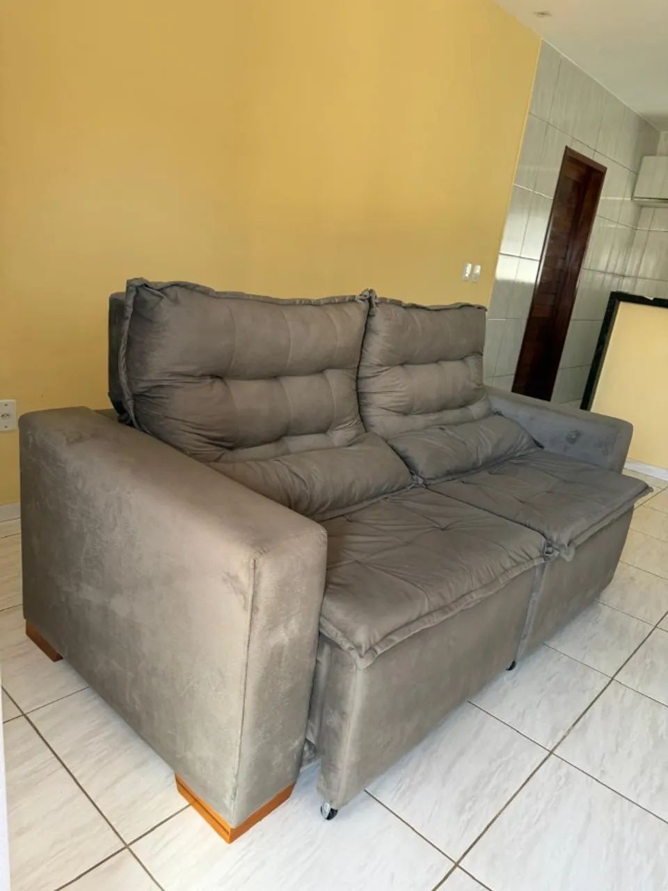 VENDO SOFÁ RETRÁTIL - Foto 2