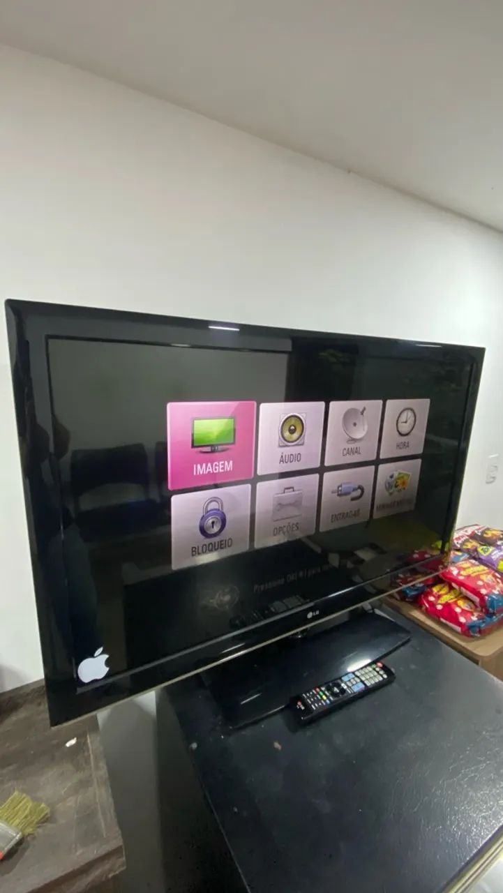 TV LG LED 42 POLEGADAS ? COMPLETA E FUNCIONANDO PERFEITAMENTE!