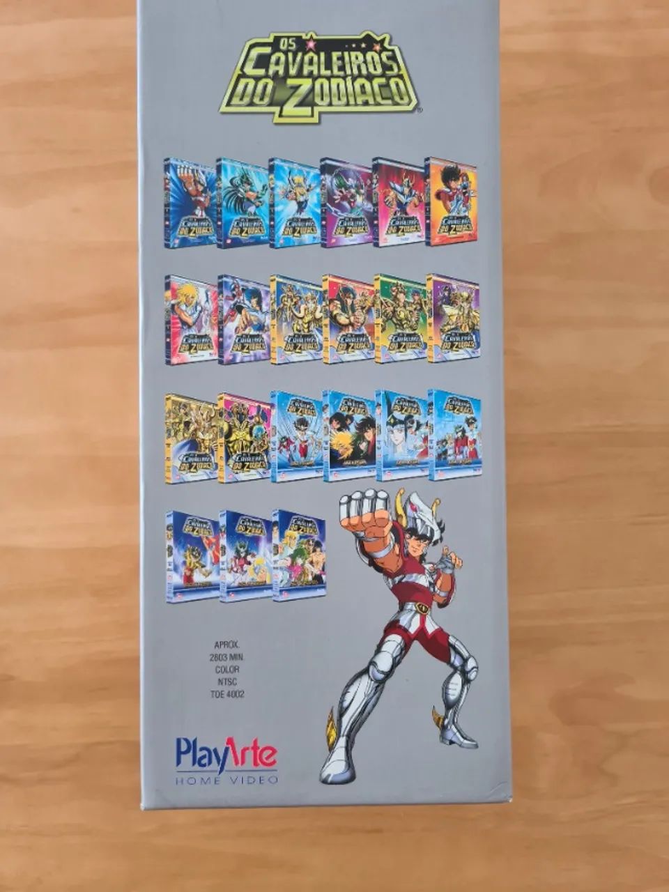 Box DVD Os Cavaleiros do Zodíaco Completo PlayArte - Coleção - DVD