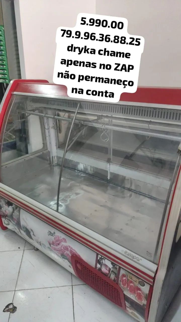 balcão expositor pra açougue