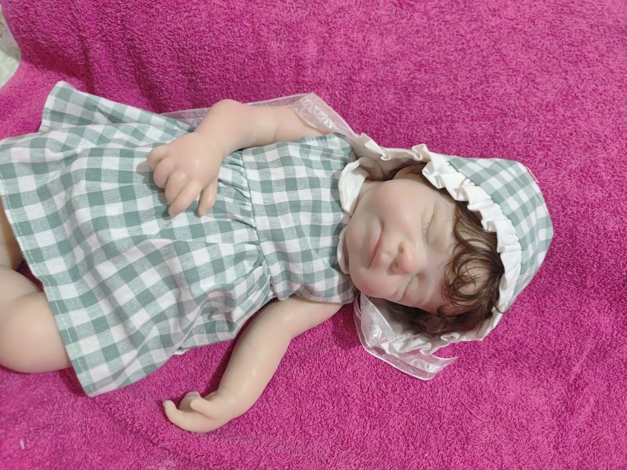 Bebê reborn de silicone sólido - Foto 2