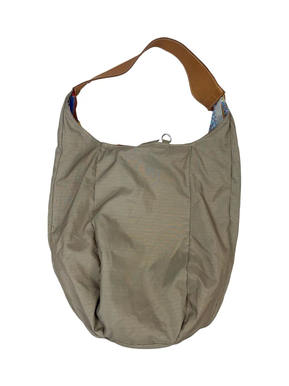 Bolsa Bucket Dupla Face Colorida Patchwork Grande - Foto 2