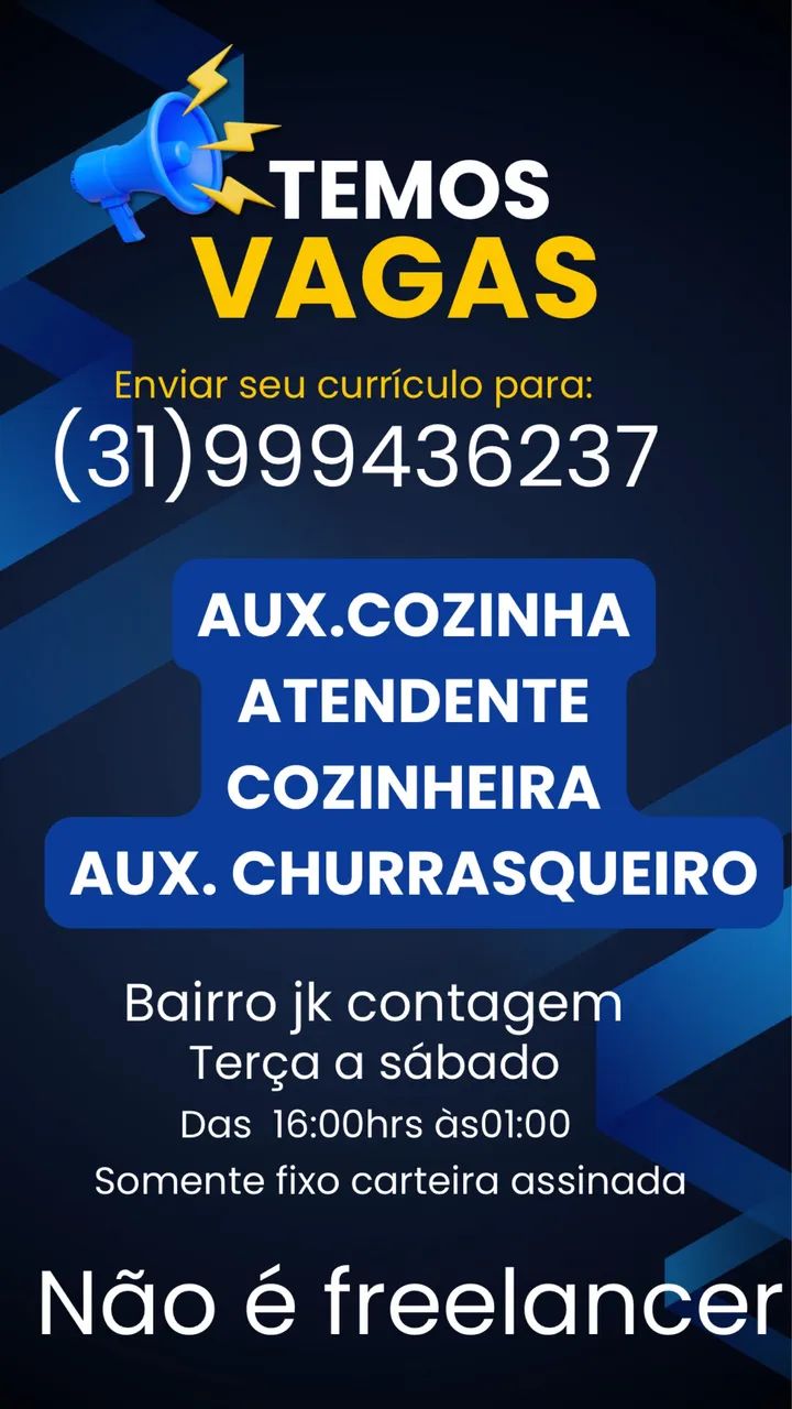 Vagas no eldorado 