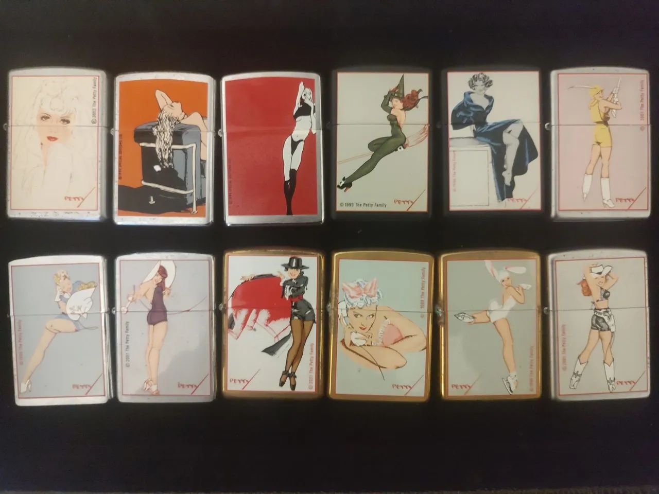 Coleção Isqueiros Zippo Importados