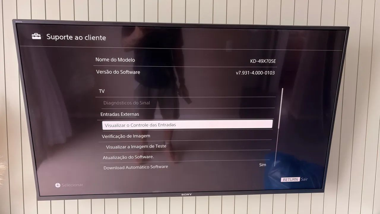 Tv Sony 49 polegadas 4k - Foto 2