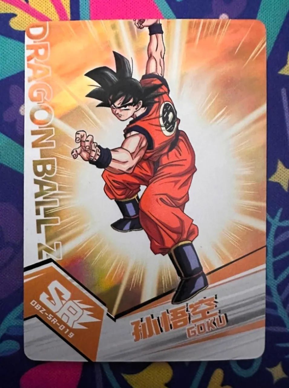 Carta SR Goku Dragon Ball Z
