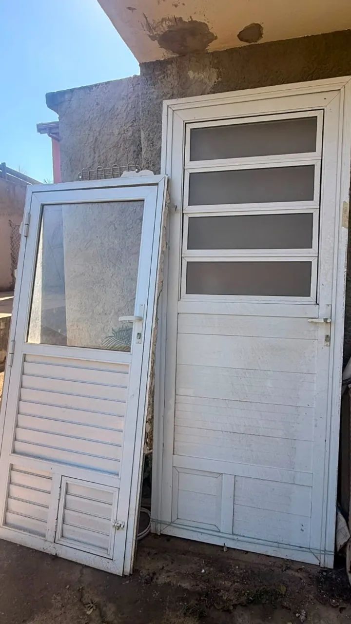 Porta de Alumínio Branco 