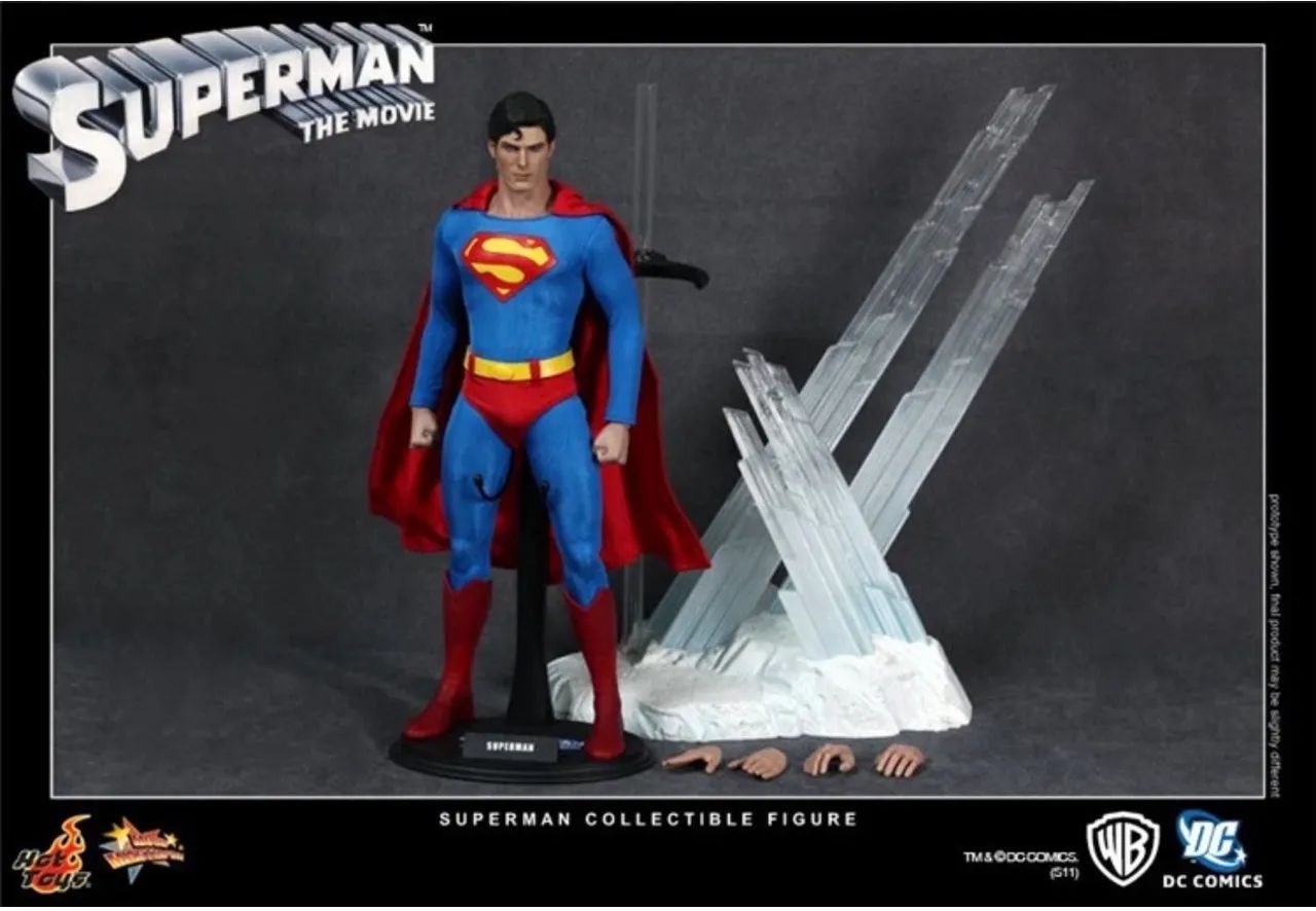 スーパーマン ホットトイズ 1/6スケール MMS152 Hot Toys 1/6 MMS152 Superman 1978 Christopher Reeve com caixa