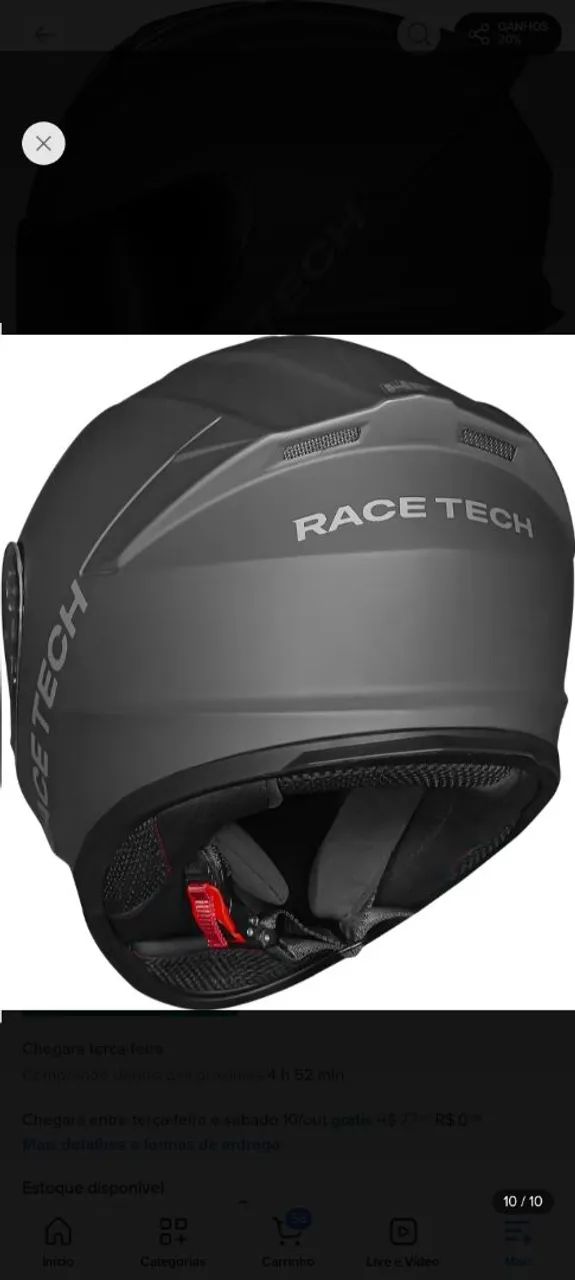 Vendo capacete 