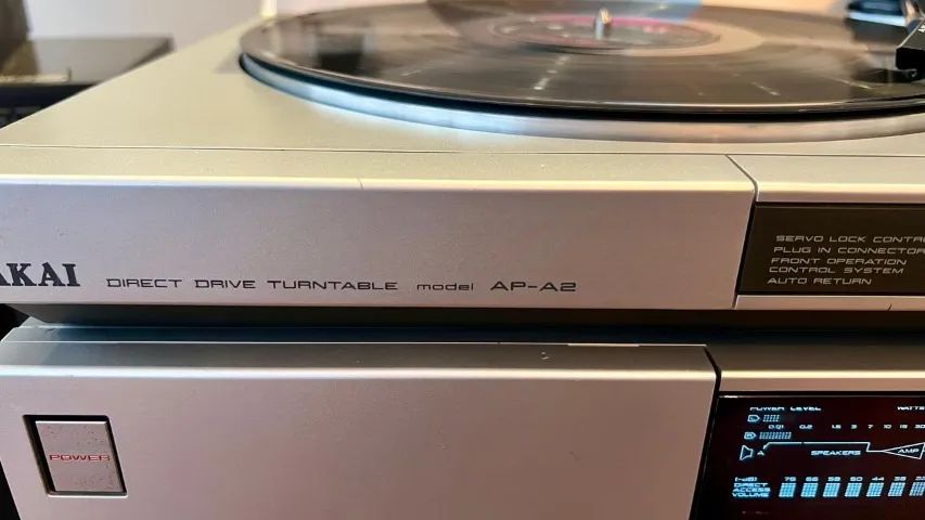 Toca Disco Akai AP-A2 - Direct Drive - Funcionando 100% - Foto 3