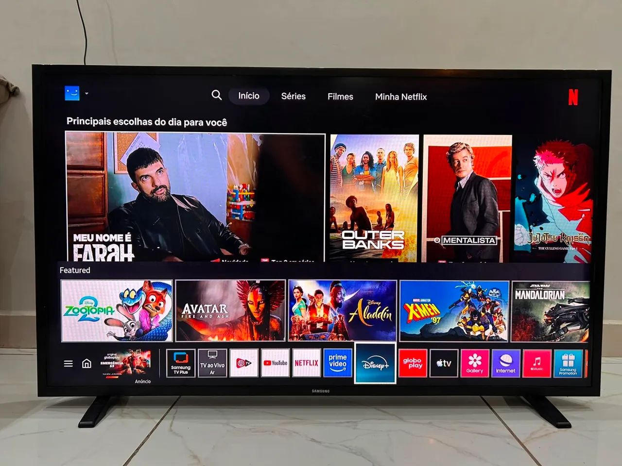 Tv 43 Smart Samsung completa (entrego) - Foto 3