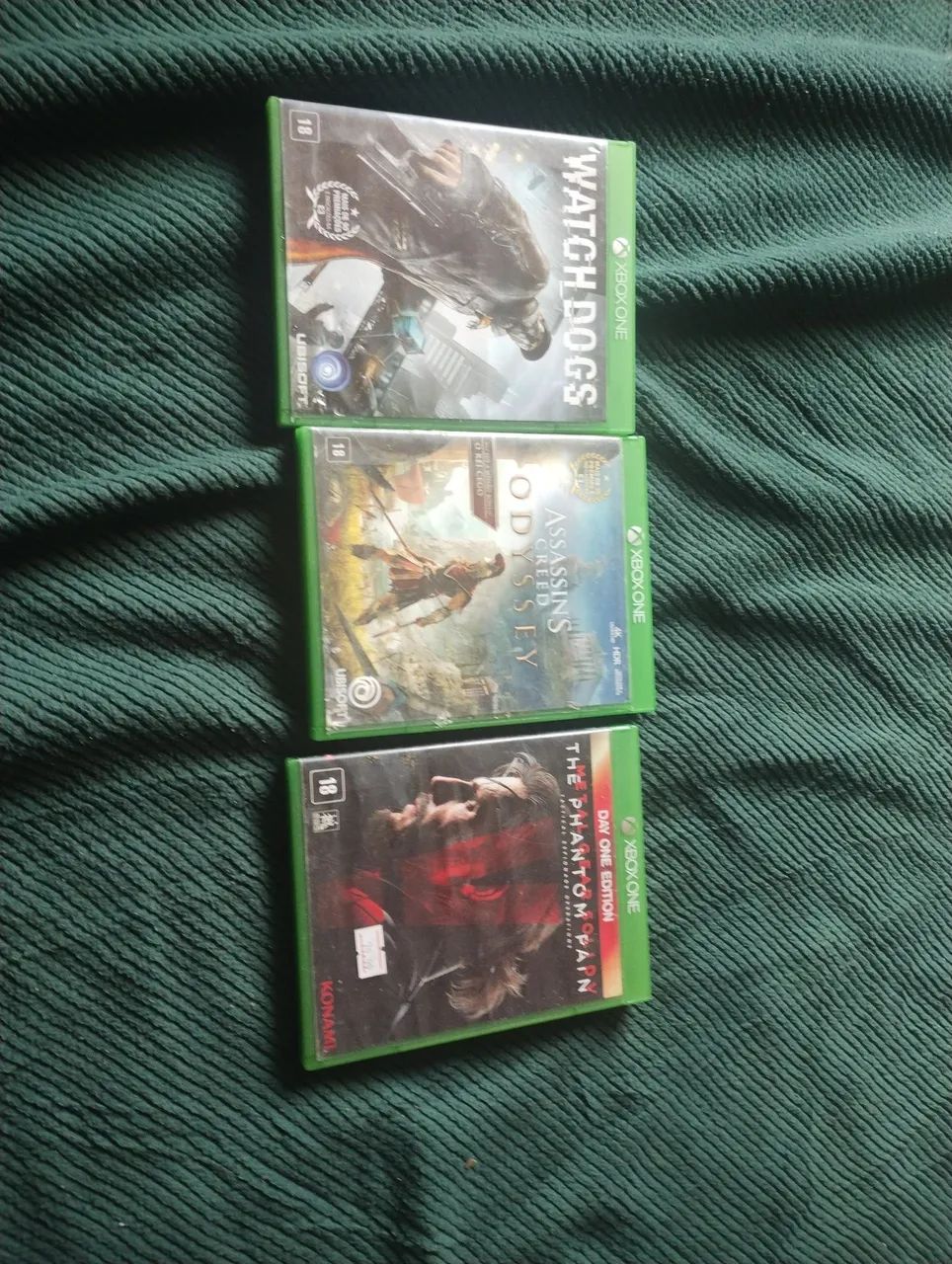Estou vendendo CDs de Xbox one
