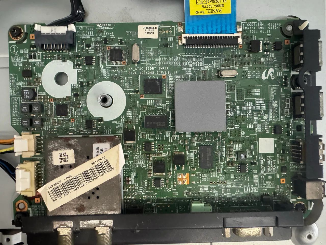 Placa mãe e placa da fonte da tv Samsung 27?