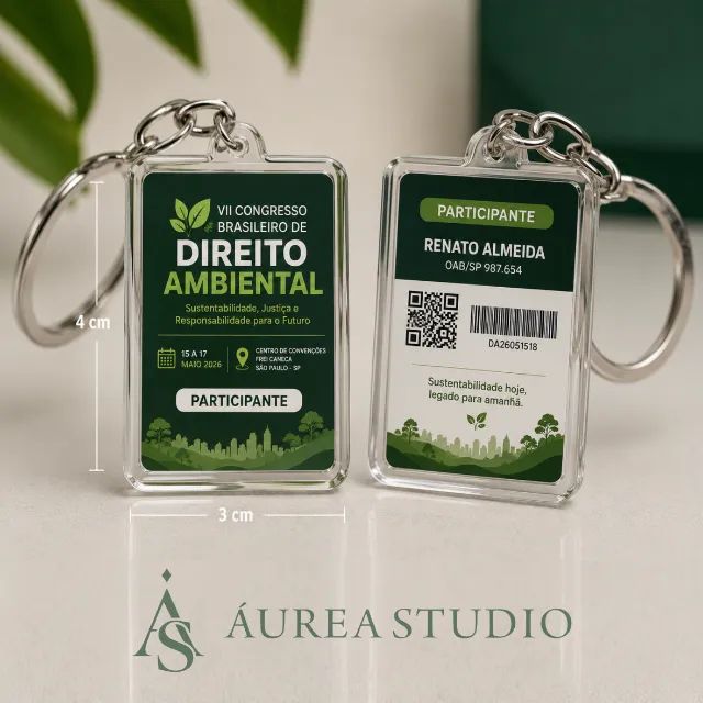 CHAVEIRO ACRÍLICO PERSONALIZADO - Foto 2
