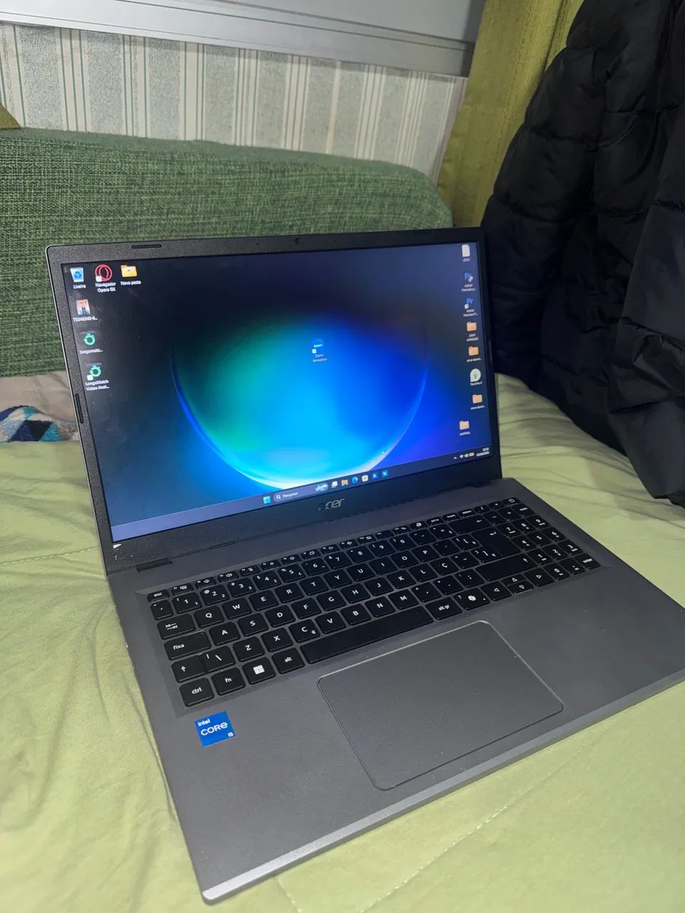 Notebook Acer Aspire GO 15 Inter Core i5-13420 3 meses de uso com a Capa de Proteção Verde - Foto 2