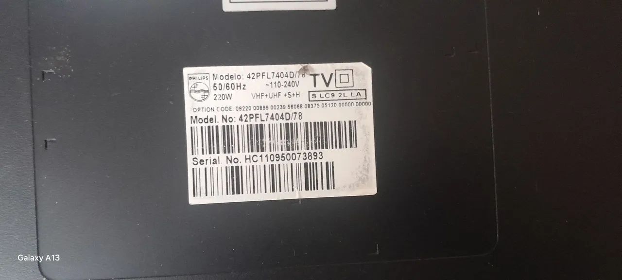 Tv semi nova