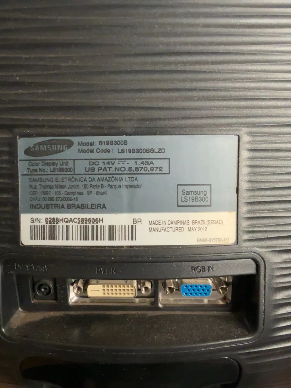 Monitor Samsung 19 polegadas  - Foto 2