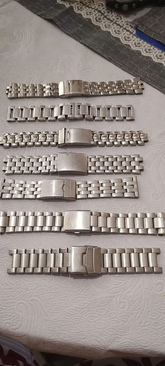 Relógio e pulseira de aço  - Foto 2