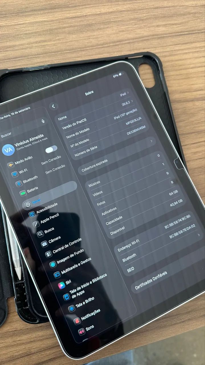 iPad 10ª 64GB - Tablets e E-Readers - Vila São José (Brazlândia