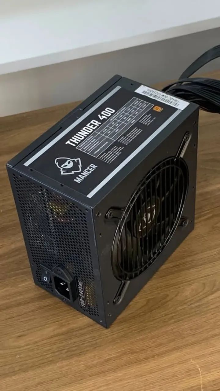FONTE THUNDER 400W 80 PLUS