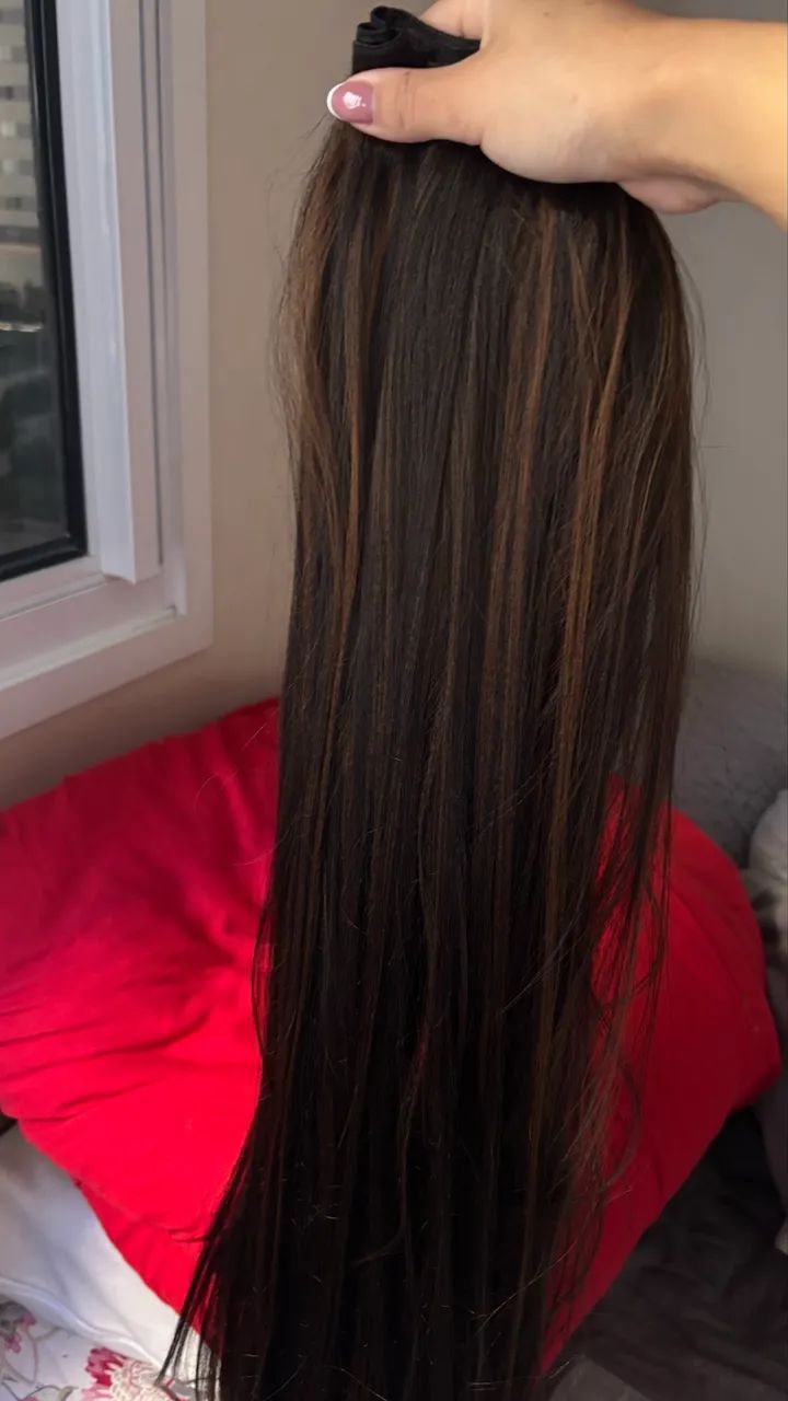Mega hair moreno iluminado - Foto 3