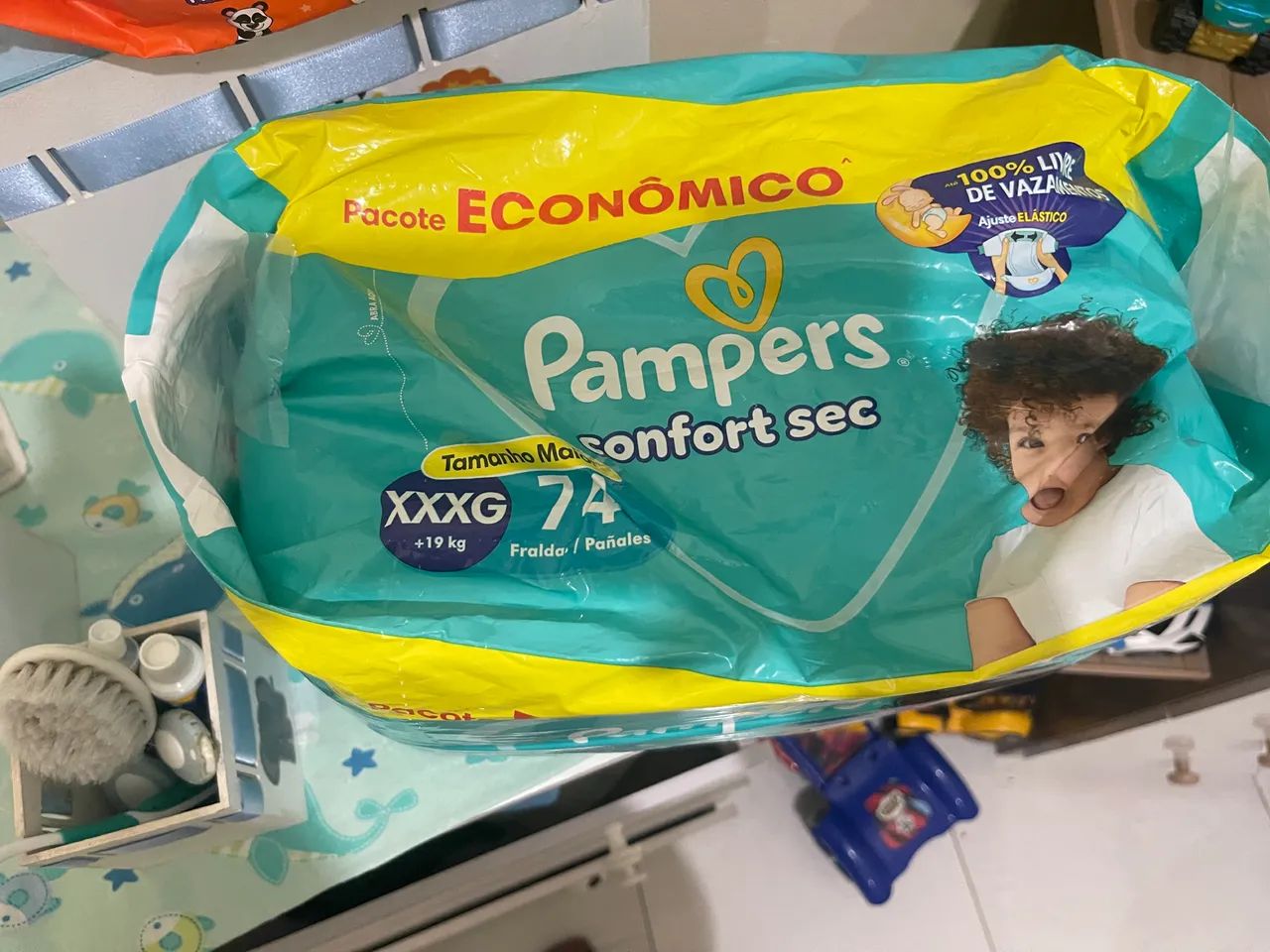 Fralda Pampers XXXG - Foto 3