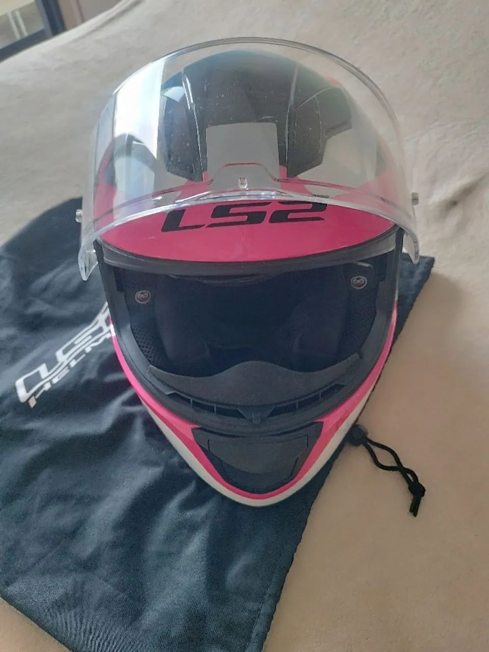 Capacete LS2/ tamanho 56 - Foto 3
