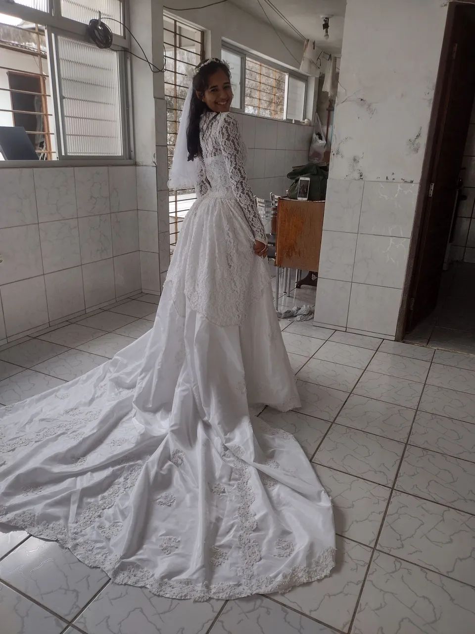 Vestido de noiva completo - Foto 4