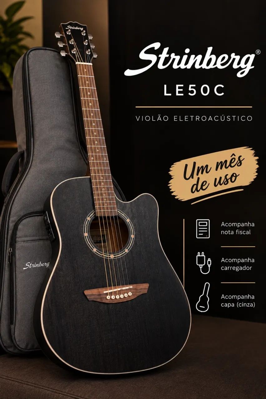 Violão strinberg Le50c 
