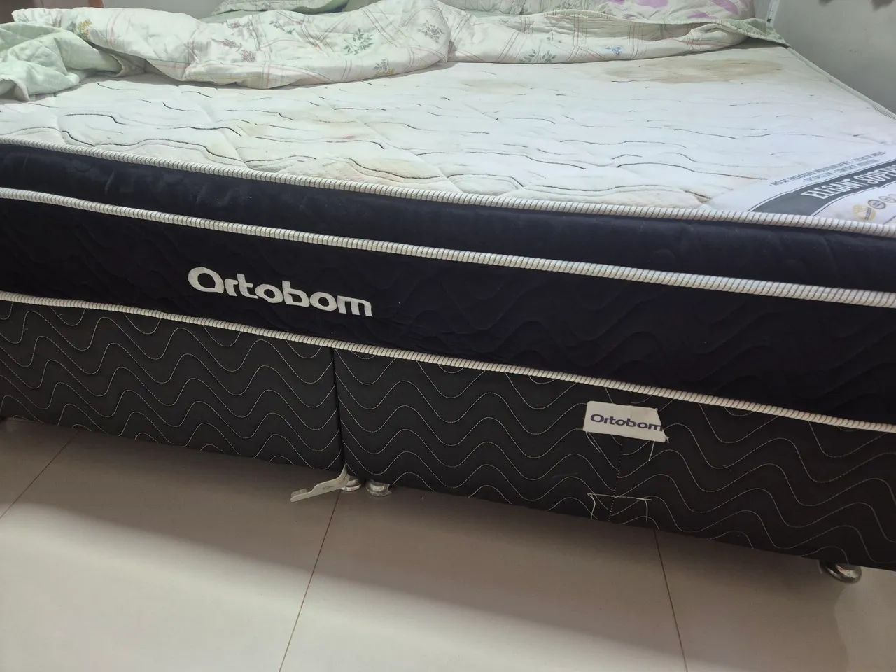 Vendo cama Super King 1.98 x 186 cm - Foto 2