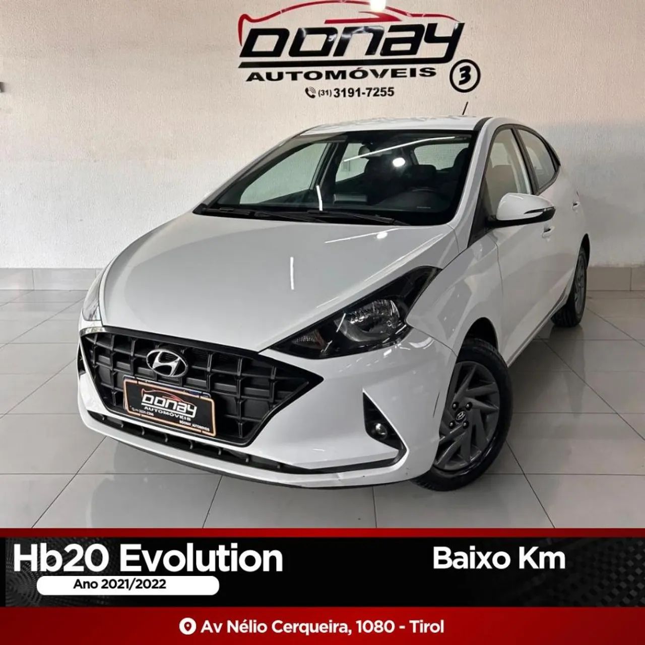 Hyundai HB20 Evolution 1.0 Flex 12V MEC 2022