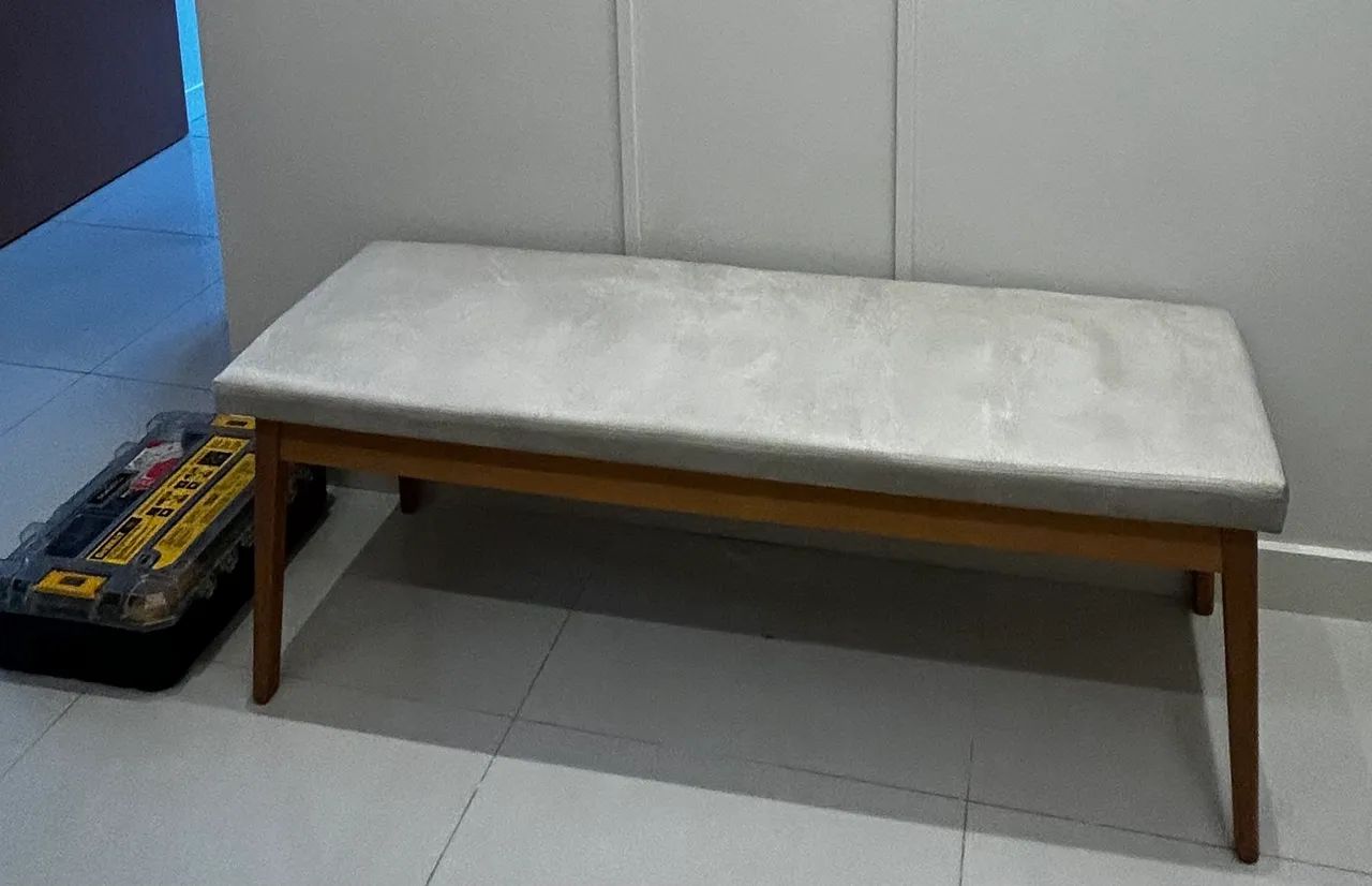 Bancos estofado 1,35 x 0,45 