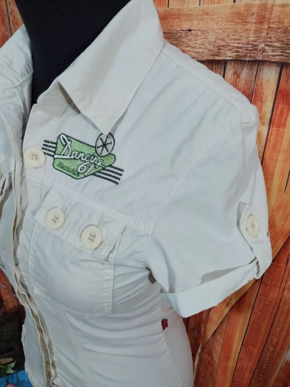 Vestido safari P/M - Foto 3