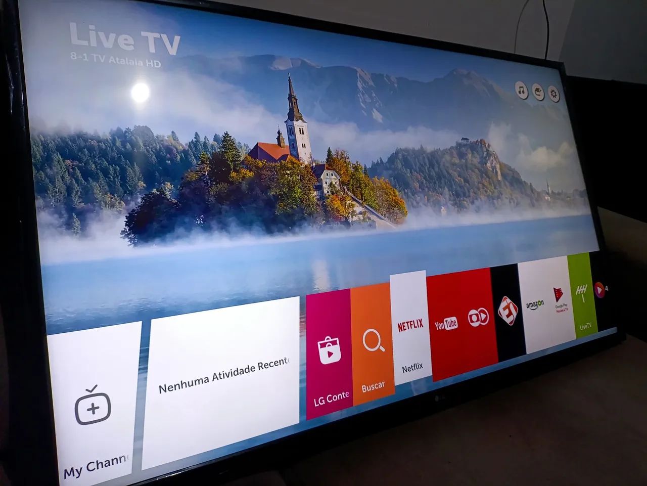 Tv 43 4k lg smart com controle e wifi - Foto 2