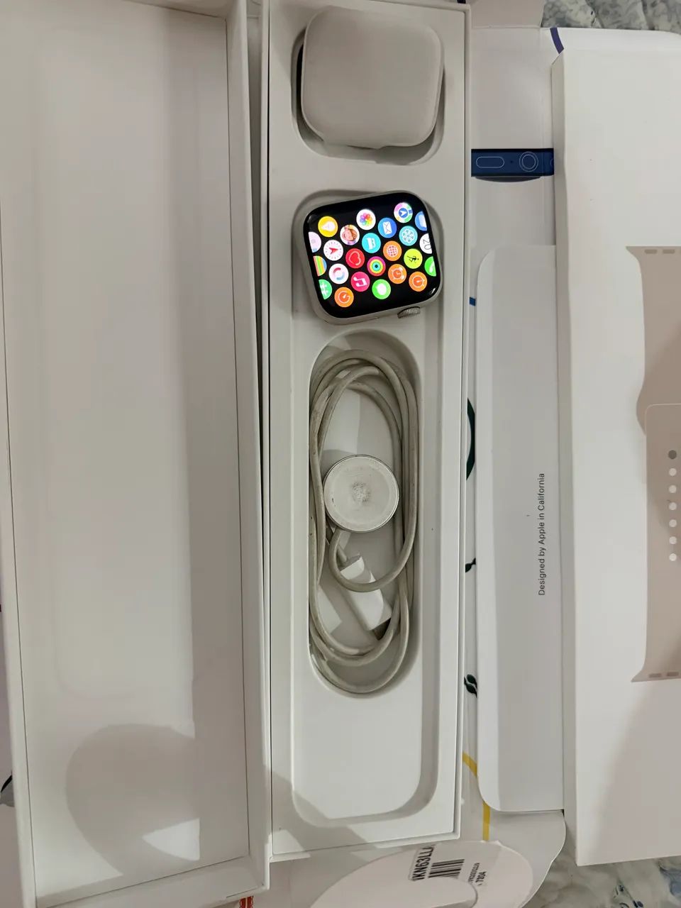 Apple Watch 7 (GPS) Alumínio Estelar
