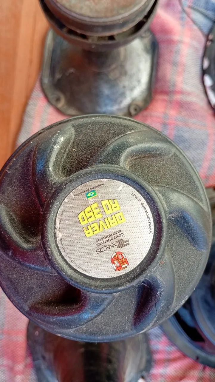 Vendo subwoofer de 10 polegadas, cornetas, tweeter no preço pra ir embora! - Foto 5