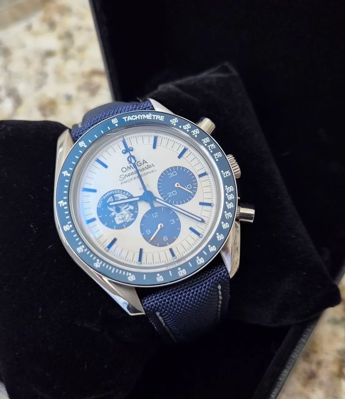Relógio Omega Snoopy Quartzo 42mm Premium  - Foto 2